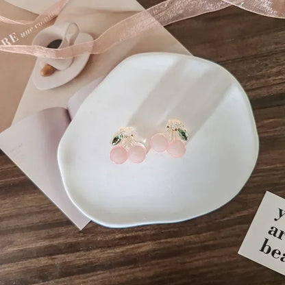 Kawaii Cherry Blossom Hair Claws 🍒🌸 | Cute Hair Clips for Women & Kids | Adorable Hair Accessories & Gifts