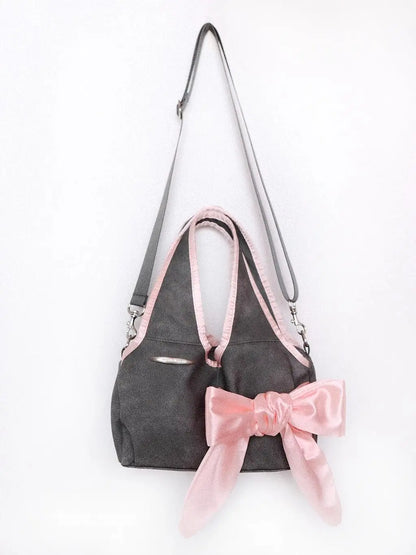 Kawaii Vintage Bow Bag 🎀 | Retro Y2K Crossbody Purse for Trendy Women 🌸✨