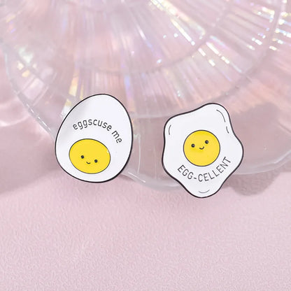 Kawaii Animal & Plant Enamel Pins 🌿🦜 Cute Brooches - Toucan, Pigeon, Succulent & More! 🥚🥒