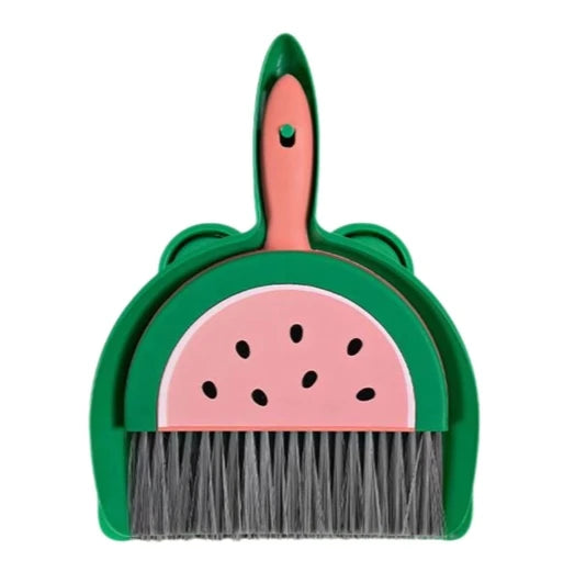 Kawaii Mini Broom & Dustpan Set 🐰🐻🐸 | Adorable Cartoon Cleaning Duo for Fun Home Chores! 🌈✨