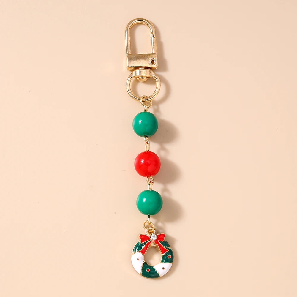 Cute Snowman Christmas Keychain For Women Girls Gift 🎄⛄✨