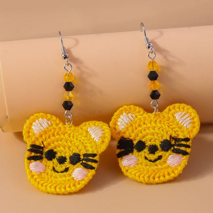 Whimsical Christmas Elk Earrings For Women And Girls Handmade Dangle Jewelry 🦌🎄
