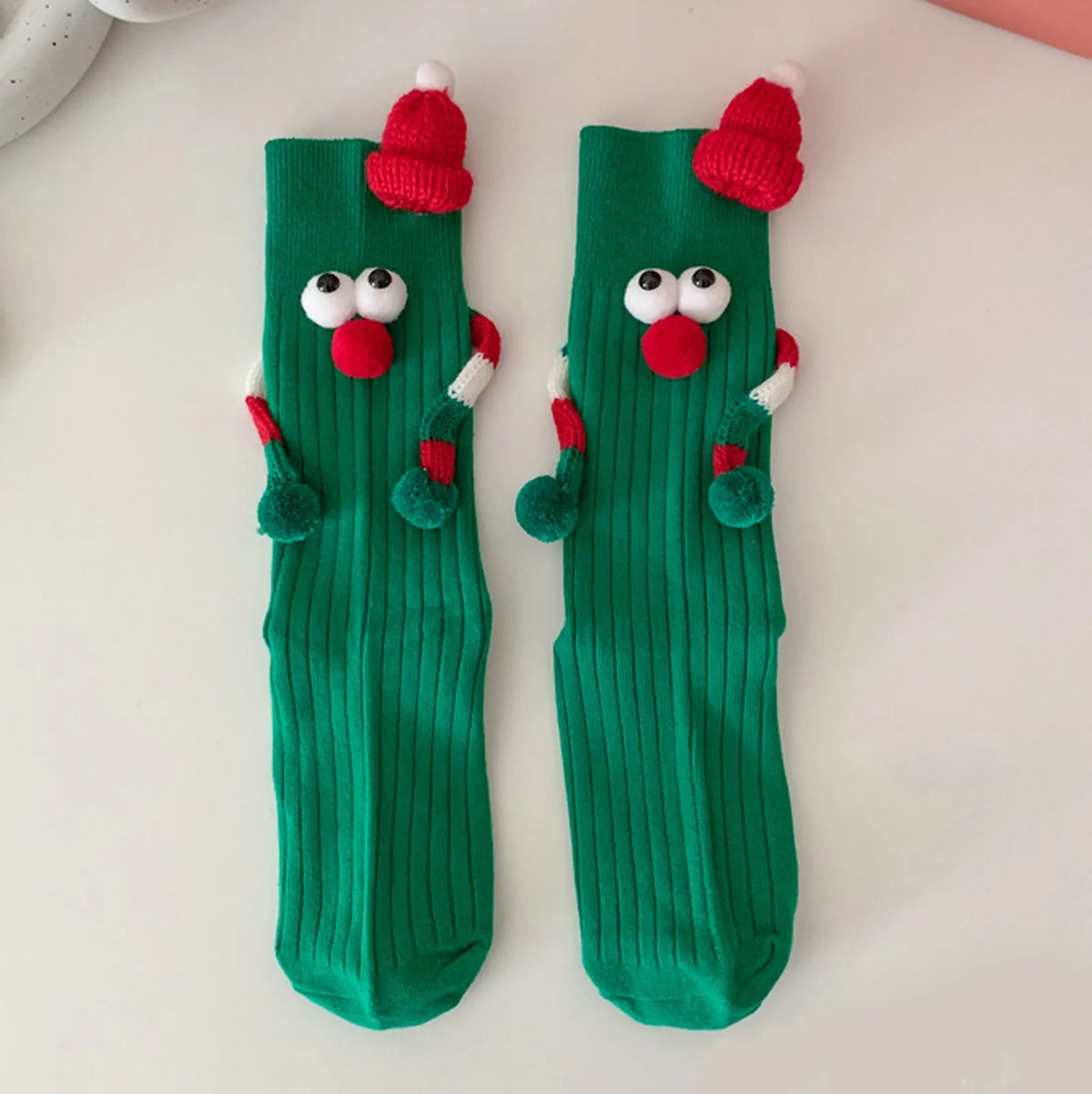 Cute Christmas Cartoon Socks For Women Mid Calf Cozy Gift 🧦🎄🎁