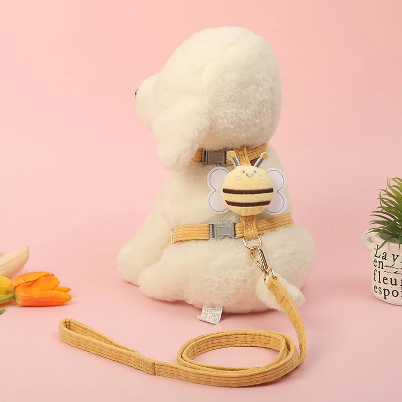 Adorable Escape-Proof Cat & Dog Harness Set 🌟✨