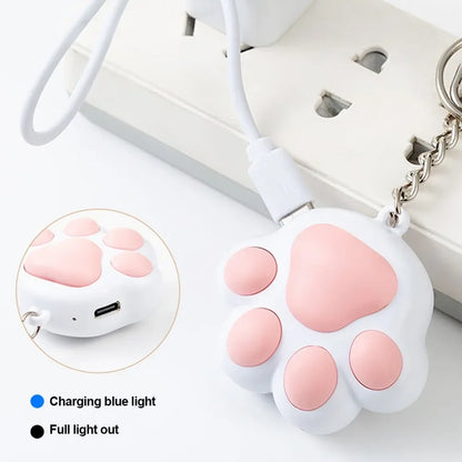 ✨Adorable LED Laser Playtime Paws: Whimsical Cat Toy with Bright Patterns & USB Rechargeable Magic! 🐾💖