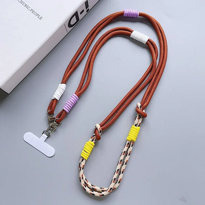 Kawaii Handwoven Phone Lanyard 🌈✨ | Long Crossbody Strap - Sturdy & Cute Anti-Loss Accessory for All! 💖📱