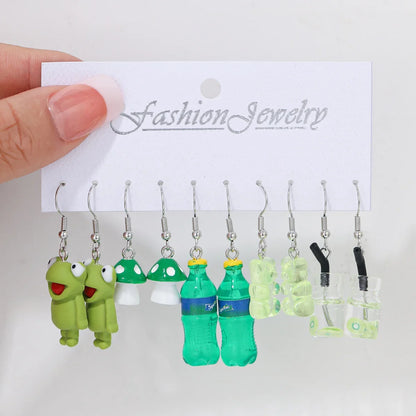 💕 Cute Trendy Drop Earrings Set  🎀