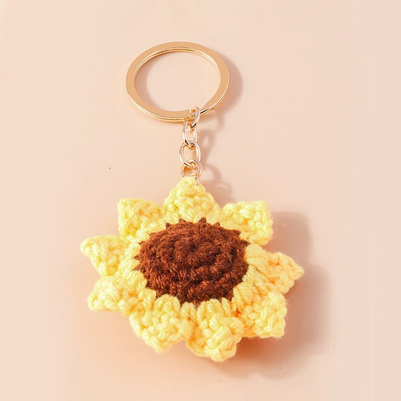 Kawaii Handmade Frog Keychain 🐸✨ | Cute Cartoon Knitted Animal Charms for Bags & Keys | Perfect Gift for All Ages 🎁