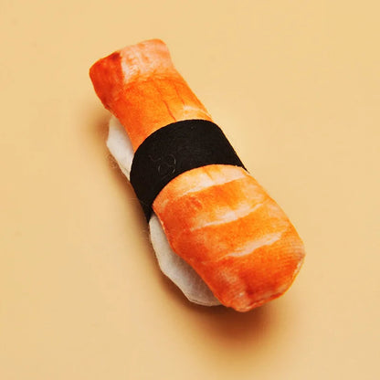 Kawaii Catnip Sushi Plush Toy 🍣🐱 - Soft & Chew-Resistant Delight for Cats & Kittens! 🌟✨