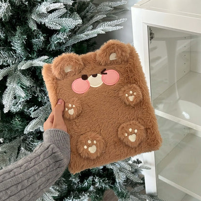 Kawaii Plush Pet Photo Album 🐾📸 - A6 Binder for Kpop & Memories! ✨📚