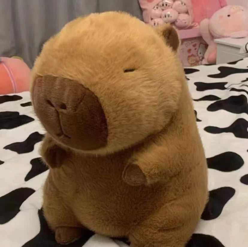 Kawaii Capybara Plushie 🐾 | Adorable 25-55CM Jun Doll 🦙 | Cute Guinea Pig Toy for Boys & Girls 🌟 | Perfect for Anime Lovers!