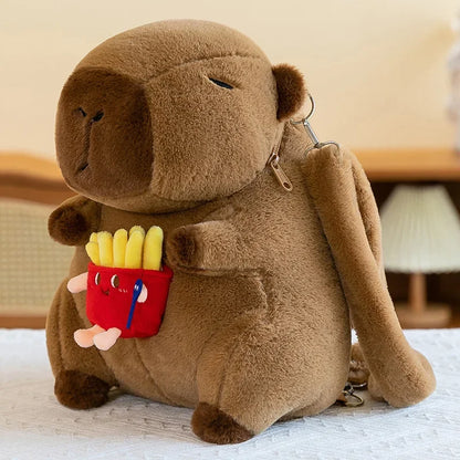 Capybara Plush Backpack