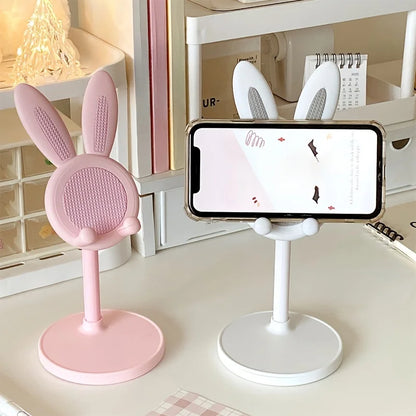 Adorable Bunny Buddy Phone Stand 🐰📱 - Pixie Quill