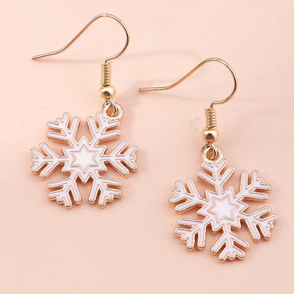 Whimsical Christmas Drop Earrings For Women Tree Deer Santa Dangle Jewelry 🎄✨