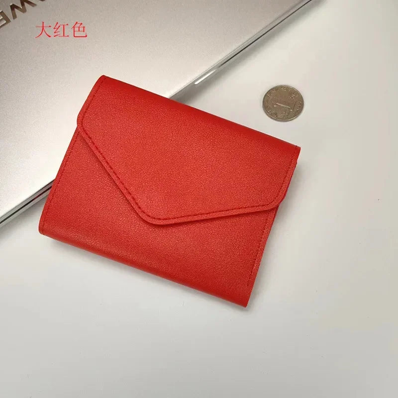 Kawaii Triple Fold Mini Wallet 🐾 | Cute Card Holder & Coin Purse for Girls 🎀✨