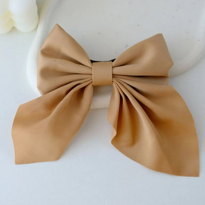 Kawaii Rainbow Bow Hair Clips 🎀✨ | Adorable Satin Barrettes for Girls & Women | Cute Butterfly Hair Accessories 🦋🌈