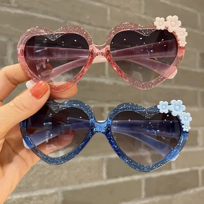 Kawaii Kids' Cartoon Flower Sunglasses 🌼✨ | Adorable UV400 Sun Protection for Girls & Boys 🌞👦👧