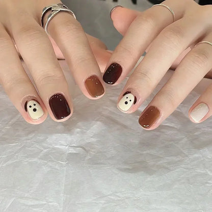 Cute Kawaii Bunny Press-On Nails 🐰✨ | 24 Pcs Full Coverage Acrylic Nail Art Set 🎨 | Reusable & Adorable Fake Nails with Tools! 💅🌸