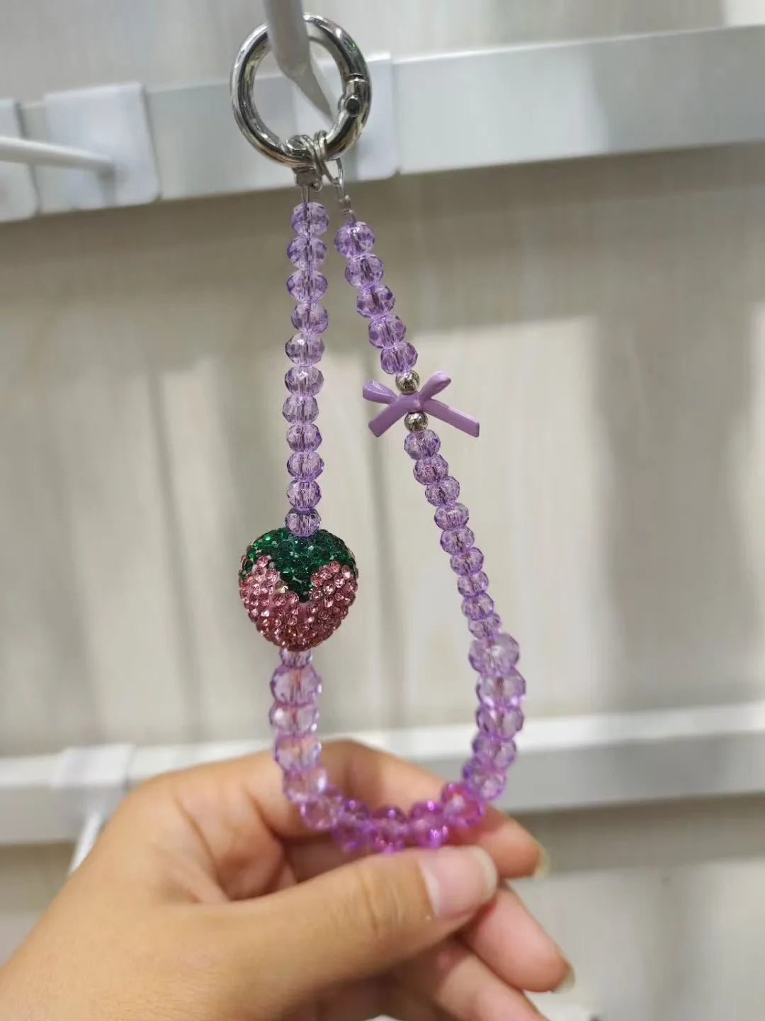 Boutique Bead Phone Charm Wrist Strap For Travel Photos Handheld 📱✨