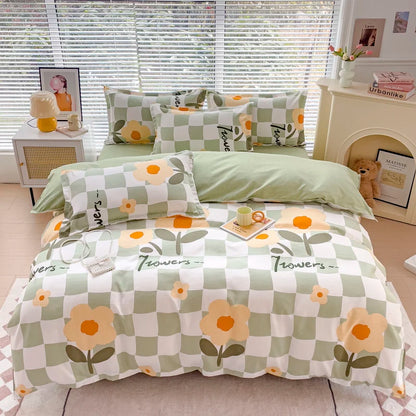 Charming Strawberry Dreamland Duvet Set 🍓✨ Cozy Kawaii Bedding for Sweet Sleep!