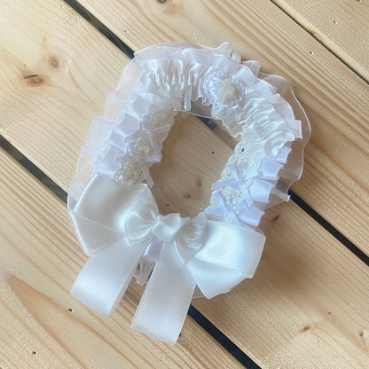 Ribbon Bowknot Lace Card Holder 3 Inch Photocard Toploader For Anime Ita Bags 🎀🃏