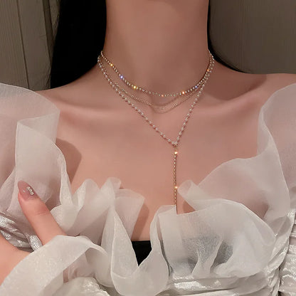 Kawaii Gold Pearl Choker Necklace 🌟✨ | Trendy Beads Chain for Girls 🌸💕 | Gothic Style Jewelry for Parties!
