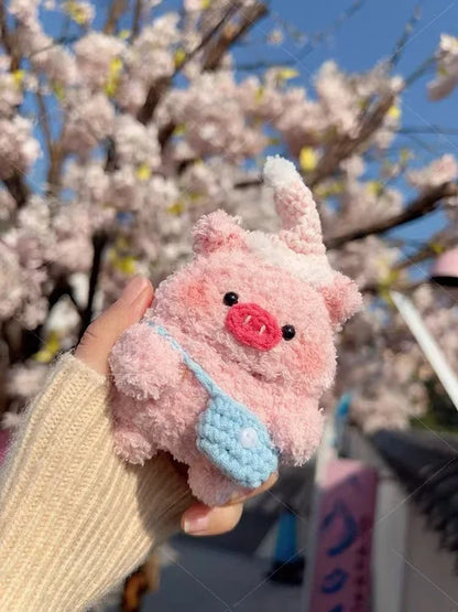 Adorable Piggy Silicone Case for Apple AirPods 🐷✨ Plush Cartoon Cover for AirPods Pro & 1-4