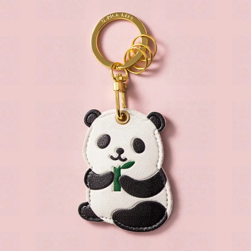 Kawaii Animal Keychain Set 🐰🐼 | Adorable Rabbit & Panda Charms for Bags & Keys 🌟✨