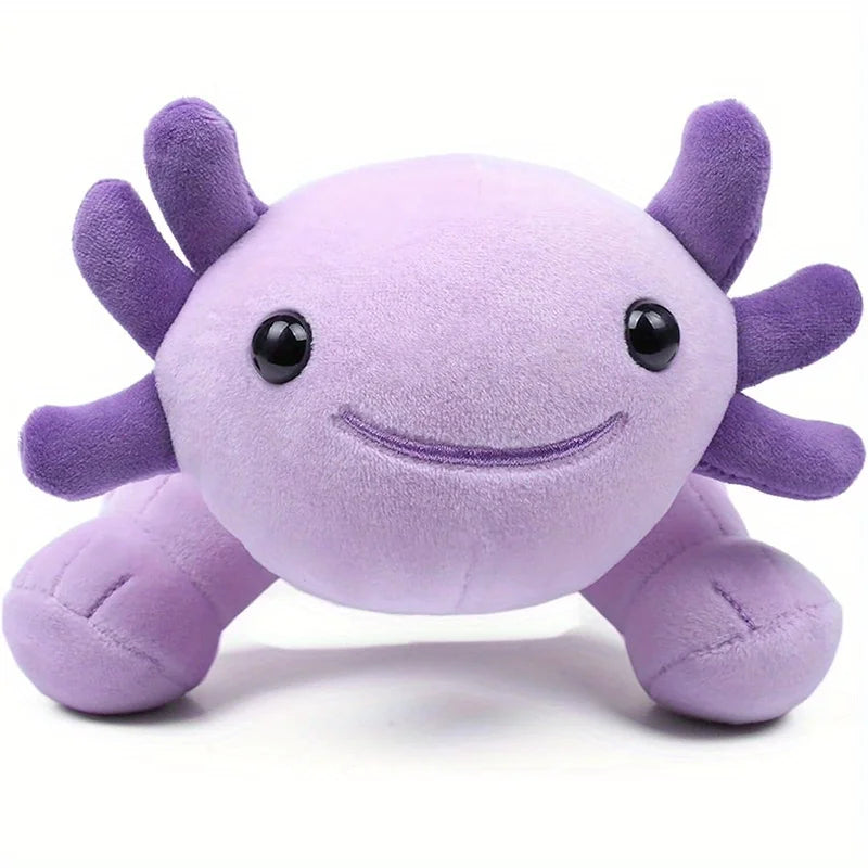 Adorable Axolotl Plushies 🐾 | 4Pcs Cute & Soft Stuffed Animal Dolls 🎀 | Perfect Kawaii Birthday Gifts & Home Decor 🌟