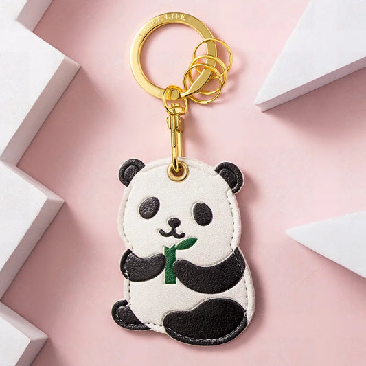 Kawaii Animal Keychain Set 🐰🐼 | Adorable Rabbit & Panda Charms for Bags & Keys 🌟✨