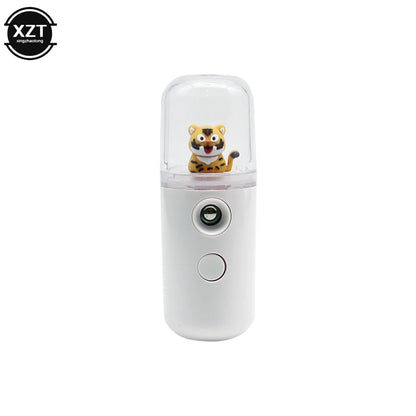 Kawaii Portable 30ml USB Humidifier 🌈✨ | Adorable Aromatherapy Essential Oil Diffuser 💧🐻