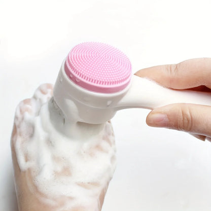 Kawaii Silicone Pet Paw Spa 🐾✨ - Dual-Sided Dog Grooming Brush for Happy Coats & Claws 🐶💖