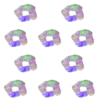 ✨ Sparkle & Shine LED Scrunchies 🎉 - Perfect Hair Accessory for Parties & Celebrations! 🌈💖