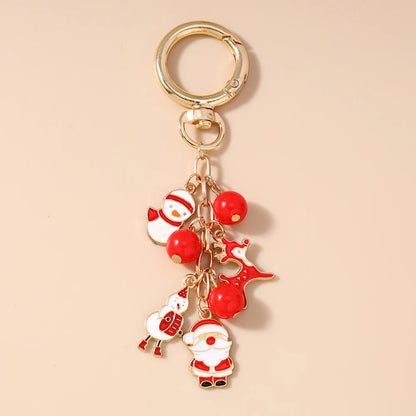 Cute Snowman Christmas Keychain For Women Girls Gift 🎄⛄✨