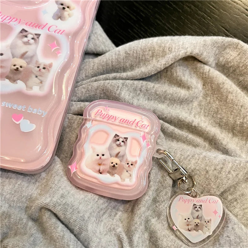 🌟 Adorable Cat Vibes! 🐾 Soft Silicone AirPods Pro 2nd Protective Case 🐱✨ Fun Cartoon Cover for AirPods 1, 2, 3 & Pro! 🎧💕 - Pixie Quill
