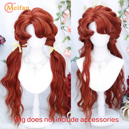 Kawaii Ombre Pink & Blonde Long Straight Wig 🎀✨ - Cute Lolita Cosplay Hair for Parties & Halloween! 🌸🖤