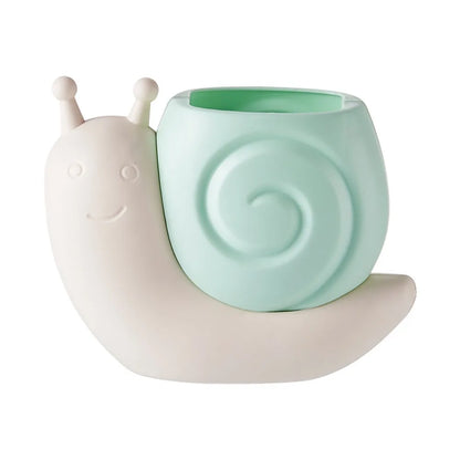 Kawaii Snail & Ice Cream Pencil Holder 🐌🍦 | Cute Multi-functional Desk Organizer for Students ✏️📚