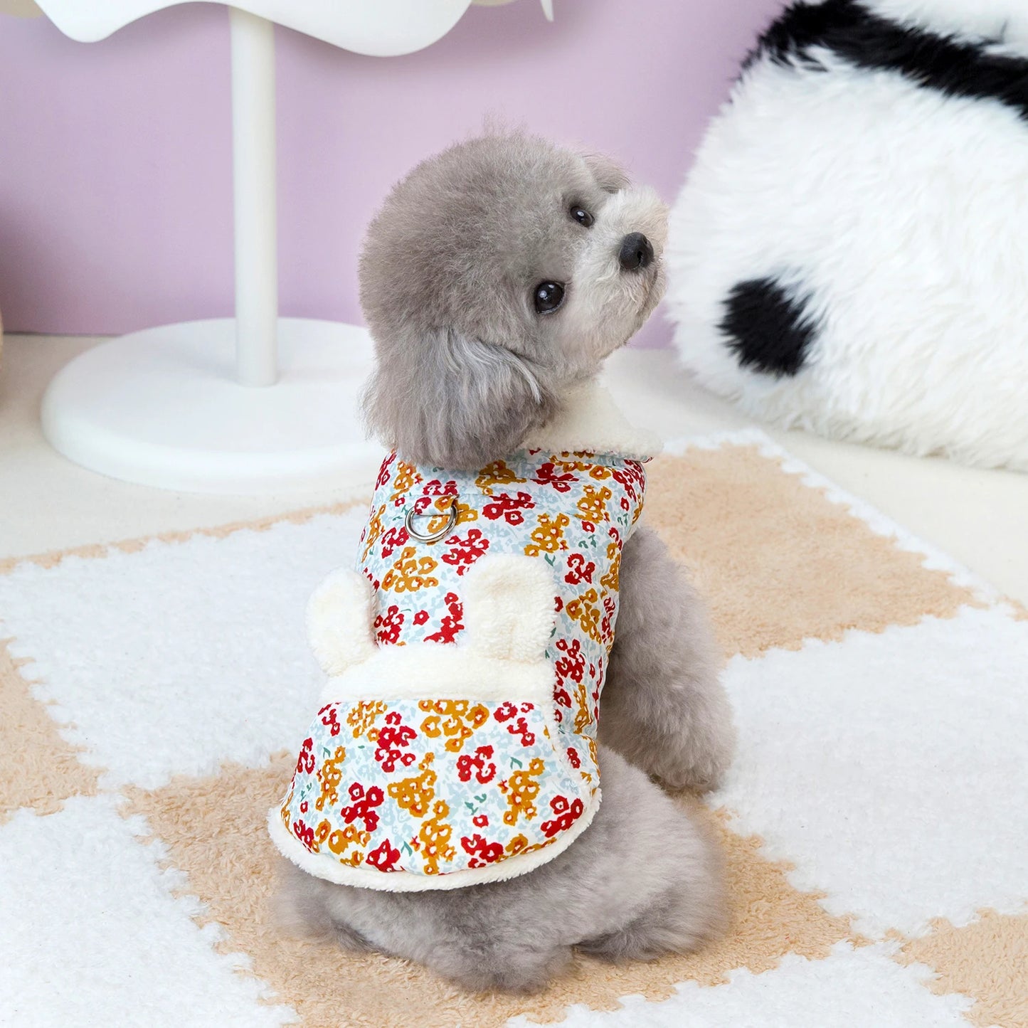 Cozy Pup Winter Coat ❄️🐾✨ for Snuggly Small & Medium Dogs - Adorable Jacket for Chihuahuas, Pugs & Teddies!