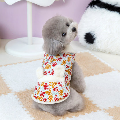 Cozy Pup Winter Coat ❄️🐾✨ for Snuggly Small & Medium Dogs - Adorable Jacket for Chihuahuas, Pugs & Teddies!