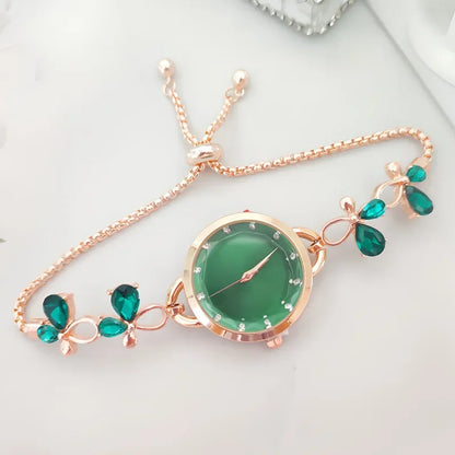 ✨ Kawaii Bow Tie Quartz Watch for Chic Girls 🎀 | Cute Ladies' Wristwatch Gift 🕒