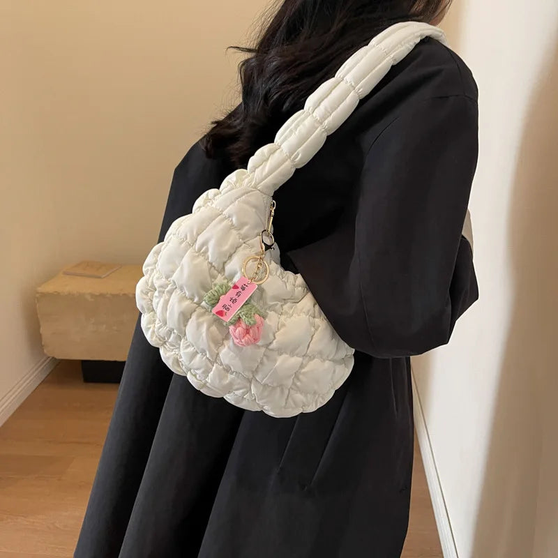 Kawaii Bubble Dumpling Cloud Bag 🌈✨ - Sweet & Stylish Shoulder Bag for Women! 👜💕 - Pixie Quill