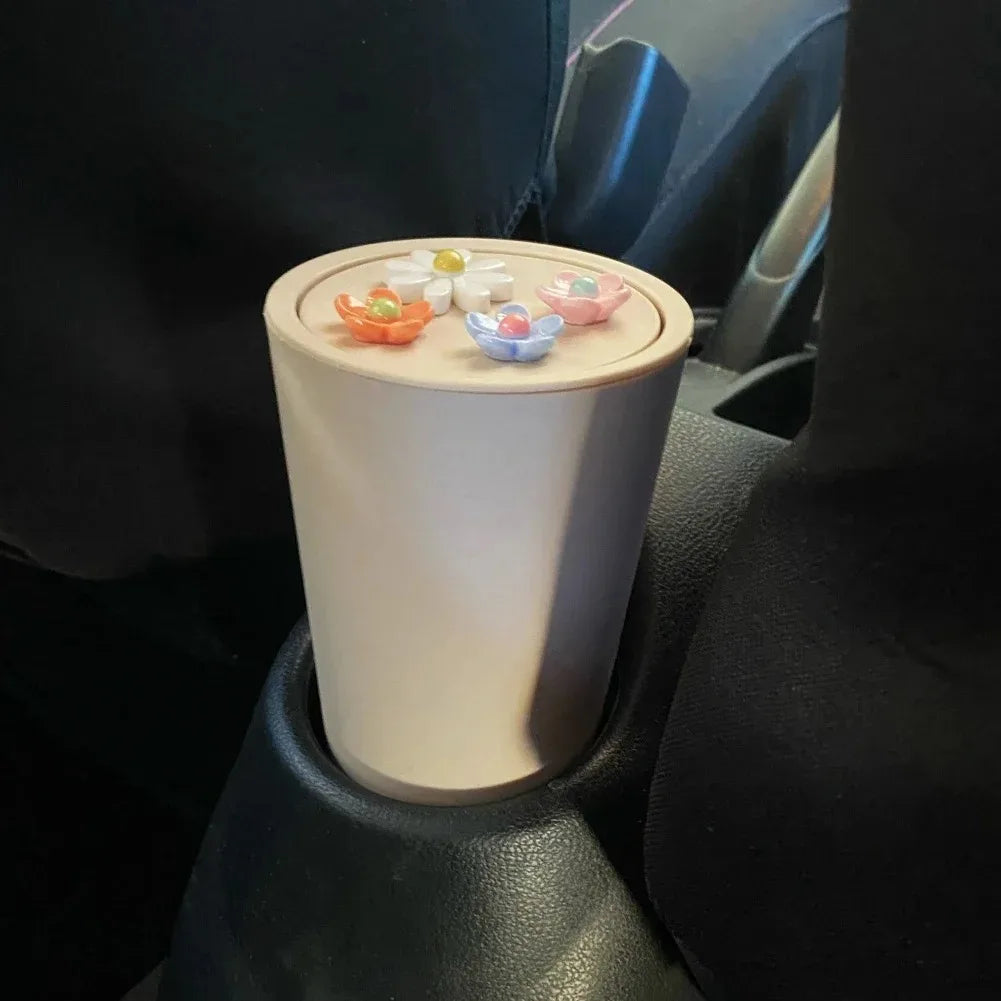 Kawaii Mini Car Trash Can 🚗✨ | Cute & Creative Desktop Debris Box 🌸 | Fun Storage Solution for Home & Office 🎉