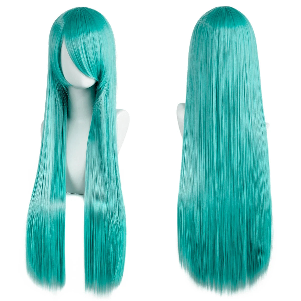 Cute Lolita 80 Centimeter White Purple Wig With Bangs For Cosplay 😻💜