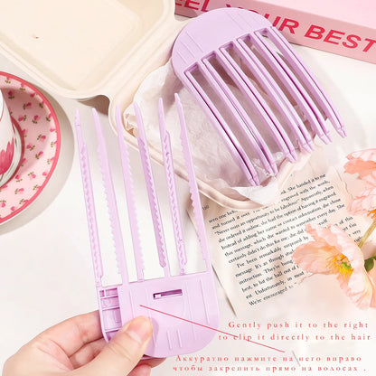 Kawaii Fluffy Hair Bangs Clips 🌸✨ | Adorable Volumizing Barrettes for Bouncy Curls 🎀💕