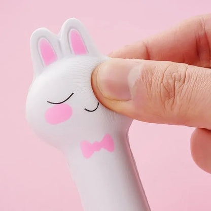🐰✨ Adorable Rabbit Gel Pens - Squishy Foam Cuties for Bright School Days & Creative Offices! 🖊️🌈