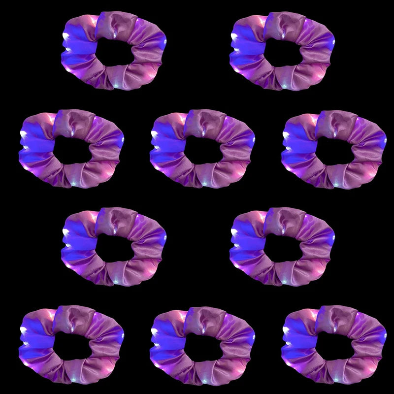 ✨ Sparkle & Shine LED Scrunchies 🎉 - Perfect Hair Accessory for Parties & Celebrations! 🌈💖