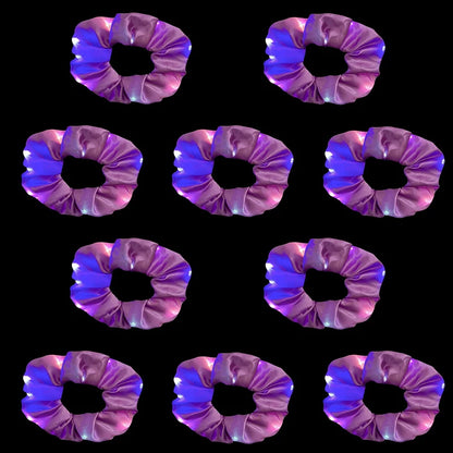 ✨ Sparkle & Shine LED Scrunchies 🎉 - Perfect Hair Accessory for Parties & Celebrations! 🌈💖