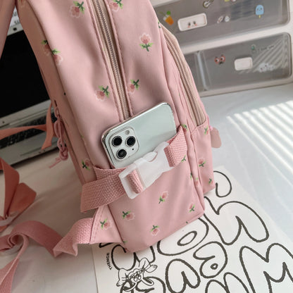 Kawaii Mini Backpack 🎒✨ - Adorable Japanese K-Style School Bag with Fun Prints! 🐾💖