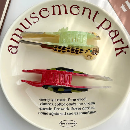 Parrot Series Hair Claw Clips 13cm Large Acetate Hair Accessories For Women 🦜💖
