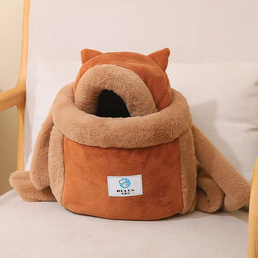 🐾 Cozy Adventure Paws Backpack for Cuddly Cats & Dogs 🌟✨